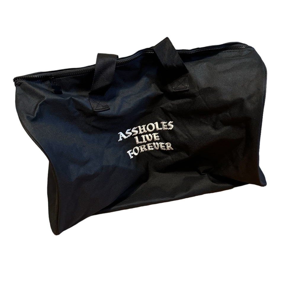 Brand new Assholes Live Forever Emotional Baggage bag